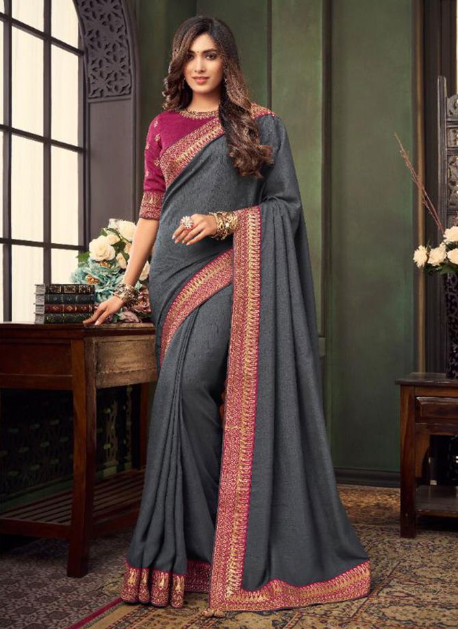 ANMOL MYRAH Latest Fancy Designer Heavy Party Festive Wear Fancy Fabric Stylish Saree Collection